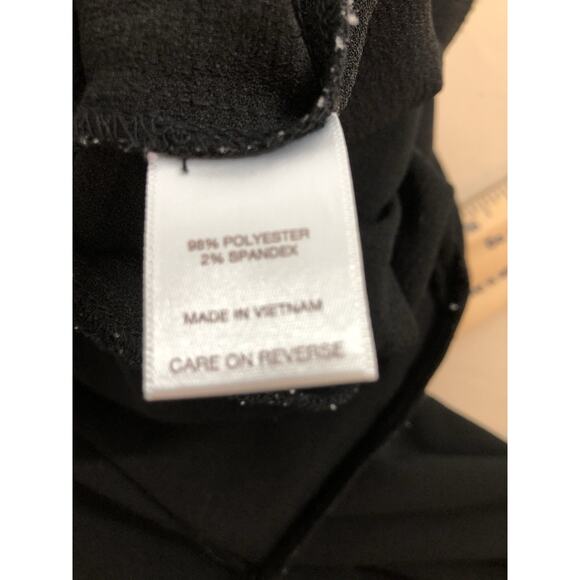 Eva Mendes Overall Jumpsuit Size 2 Long Sleeve Black Y2K Fairy Core Barbiecore - Picture 8 of 12